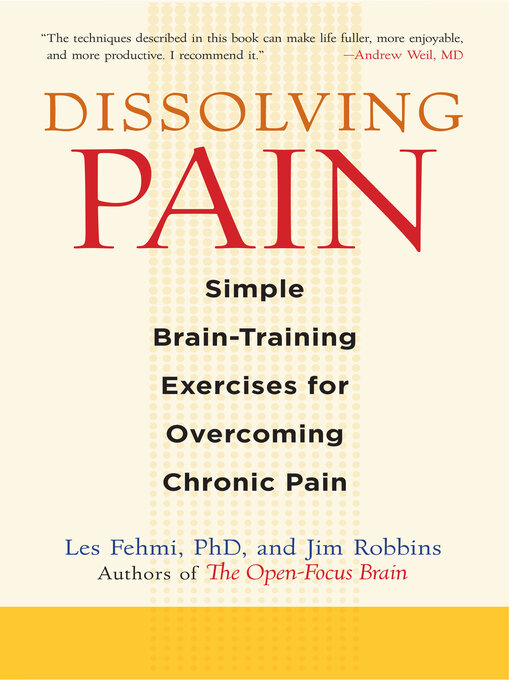 Title details for Dissolving Pain by Les Fehmi - Wait list